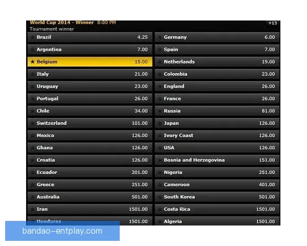 世界杯竞猜赔率分析与热门球队胜负概率预测全面解读